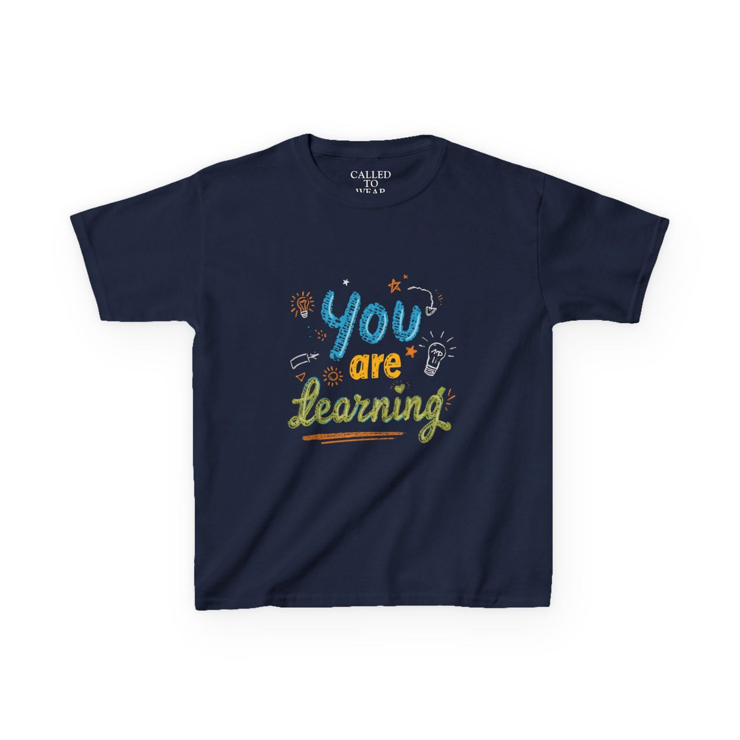 You Are Learning kids tee, school doodles | encouraging classroom shirt