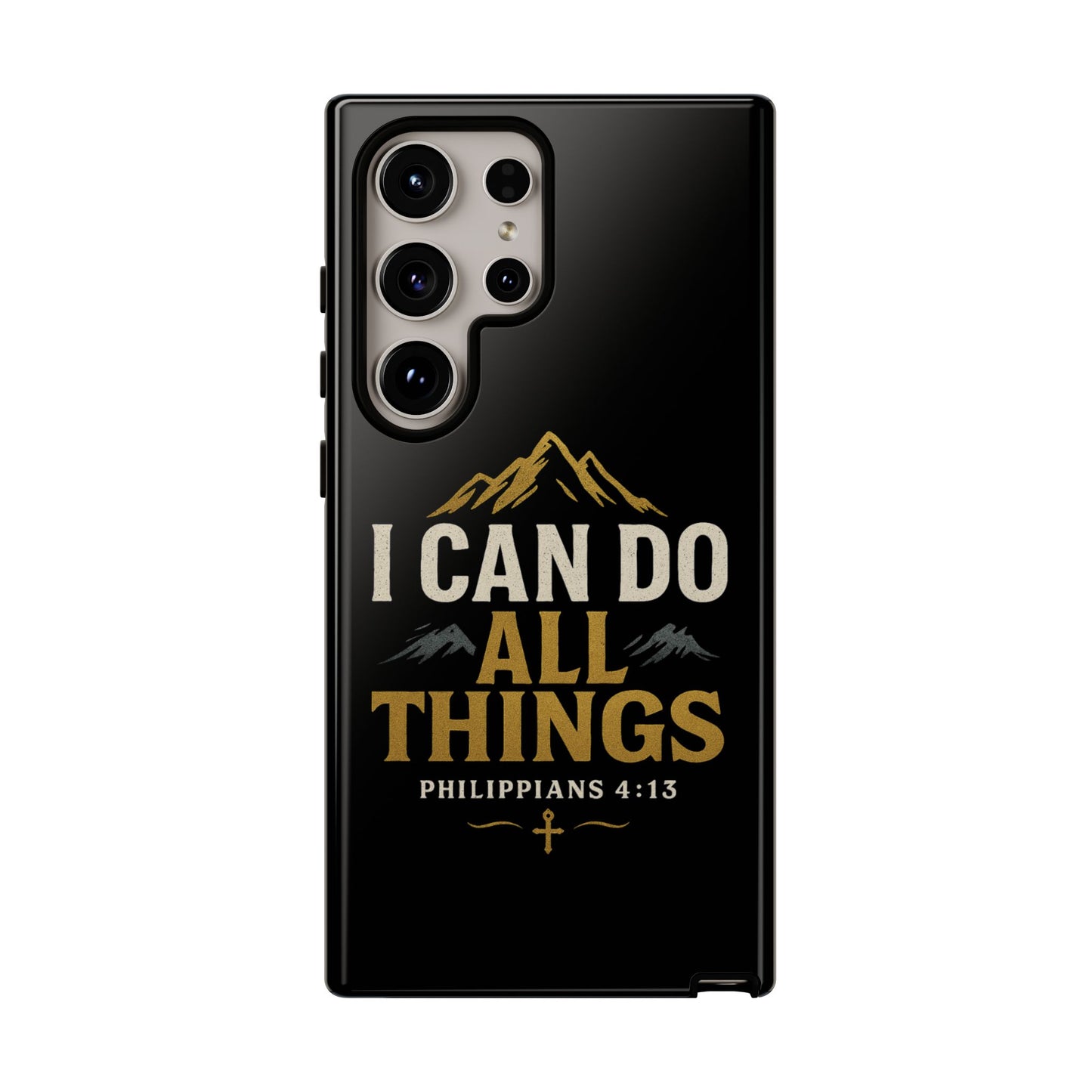 I Can Do All Things Phone Case, Inspirational Phone Cover, Christian Gift, Motivational Tech Accessory, Bible Verse Case, Tough Cases