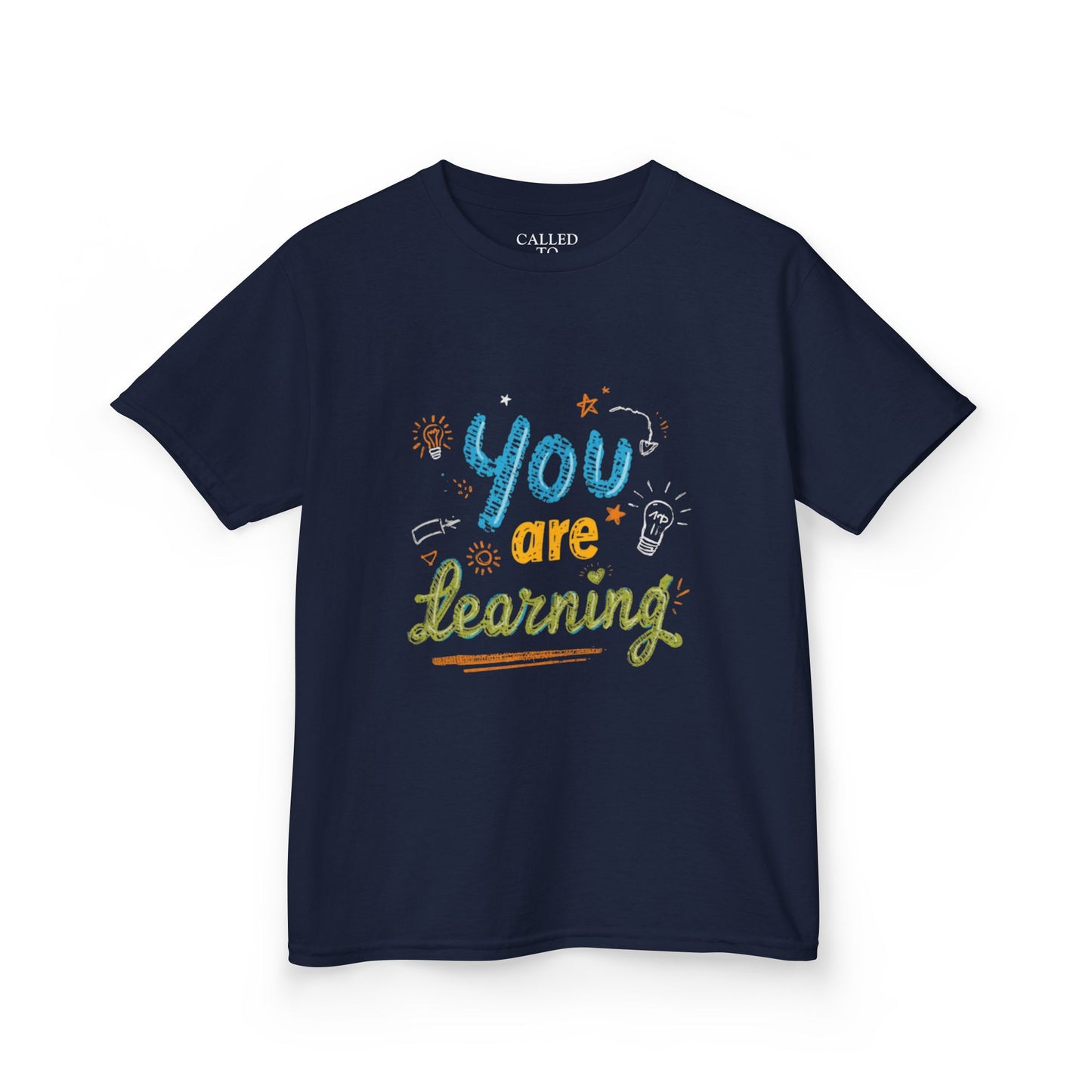 You Are Learning kids tee, school doodles | encouraging classroom shirt