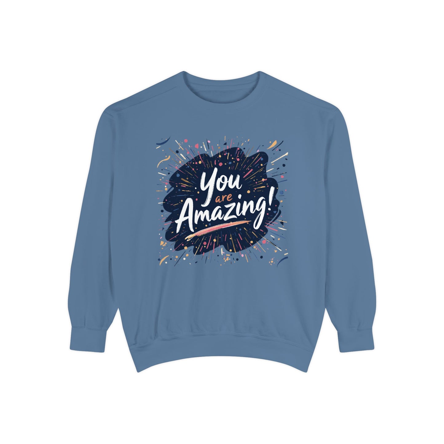 You Are Amazing sweatshirt | Inspirational Typography Crewneck
