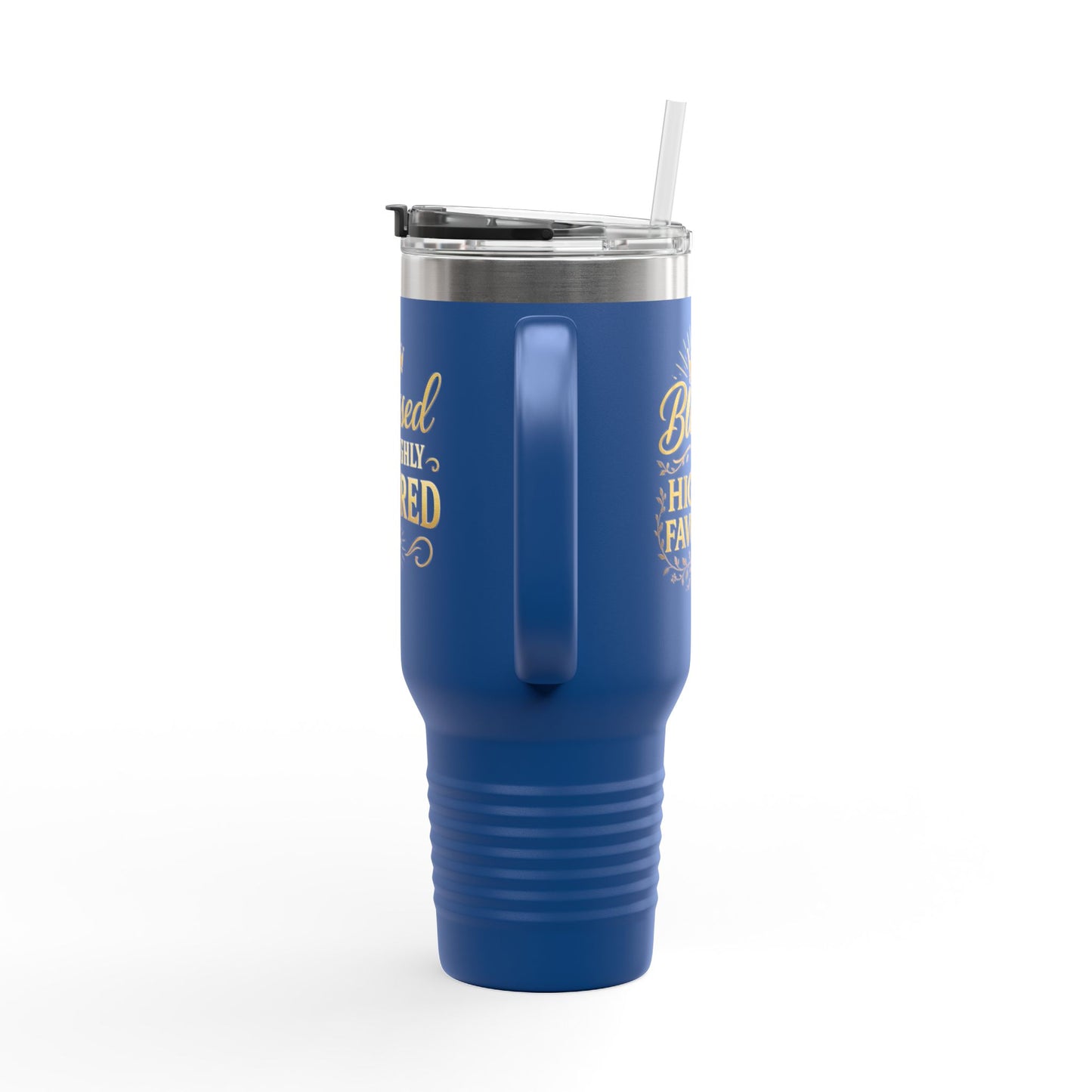 Blessed & Highly Favored 40oz Insulated Travel Mug - Inspirational On-the-Go Drinkware, Perfect for Gifts, Travel Essentials, and [...]