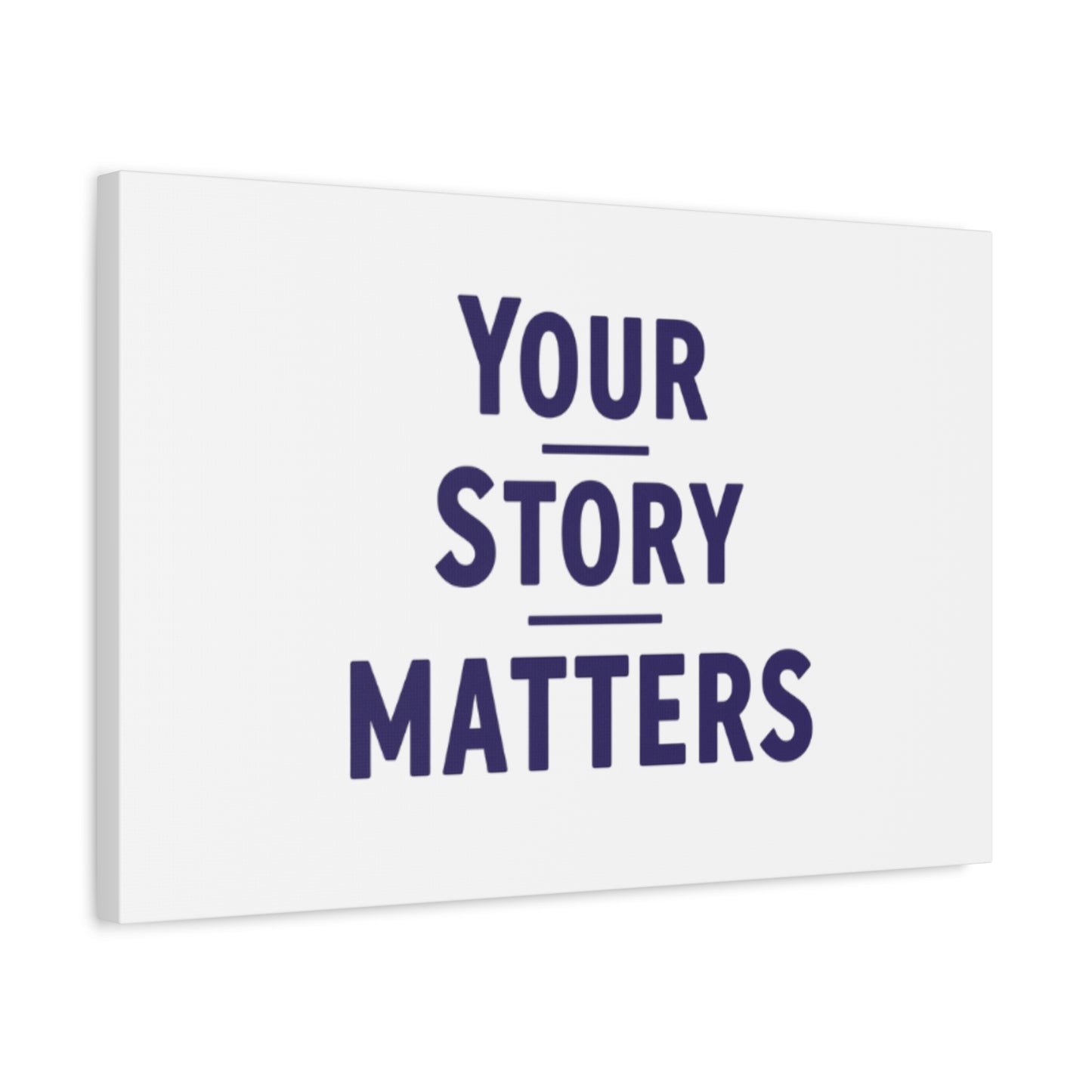 Your Story Matters Canvas
