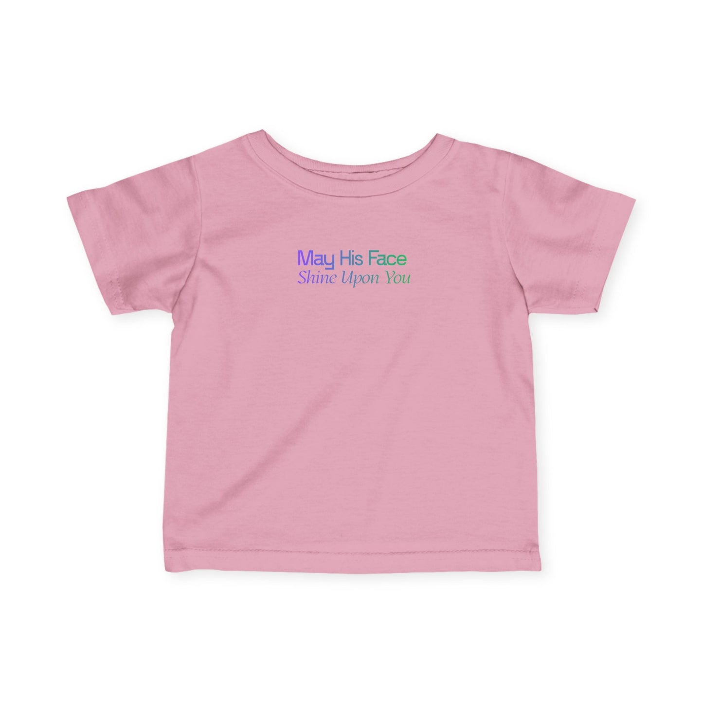 Quiet Blessing Infant Jersey Tee | Pastel Lettering, Soft Combed Cotton
