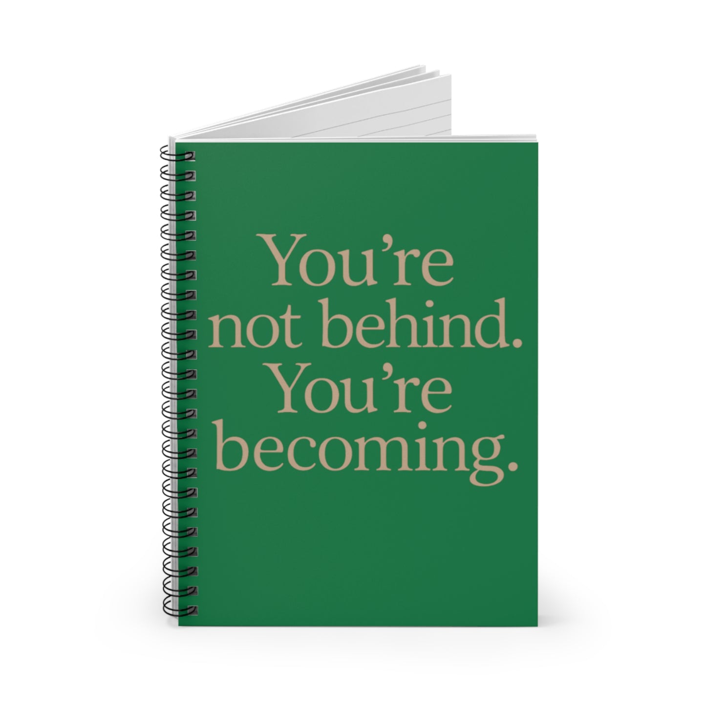 Motivational Spiral Notebook