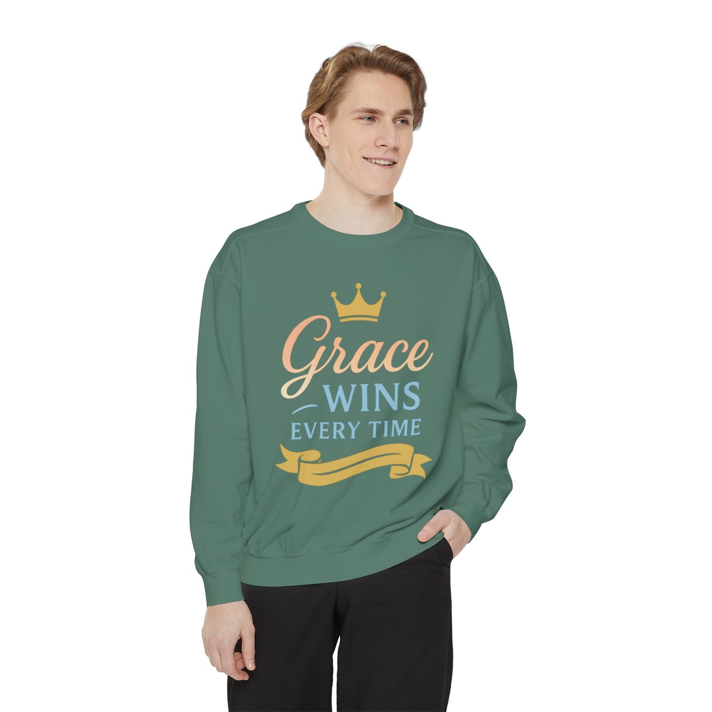Grace Wins Inspirational Sweatshirt