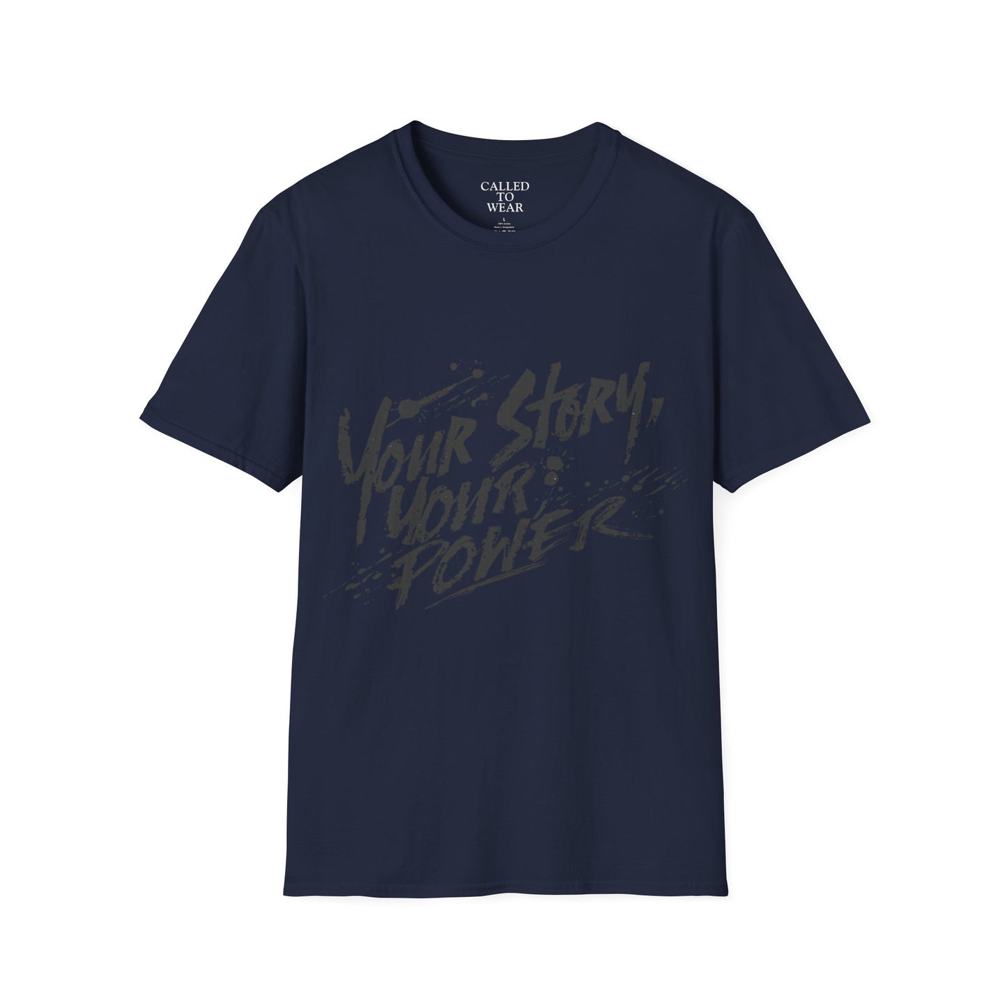 Your Story Your Power T-Shirt | Inspirational Script Typography