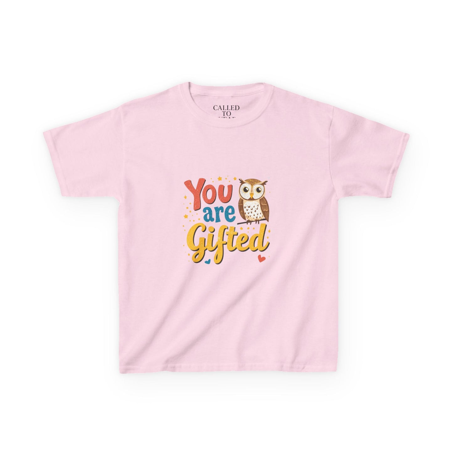You Are Gifted Owl Kids Tee | Encouraging Children's Shirt