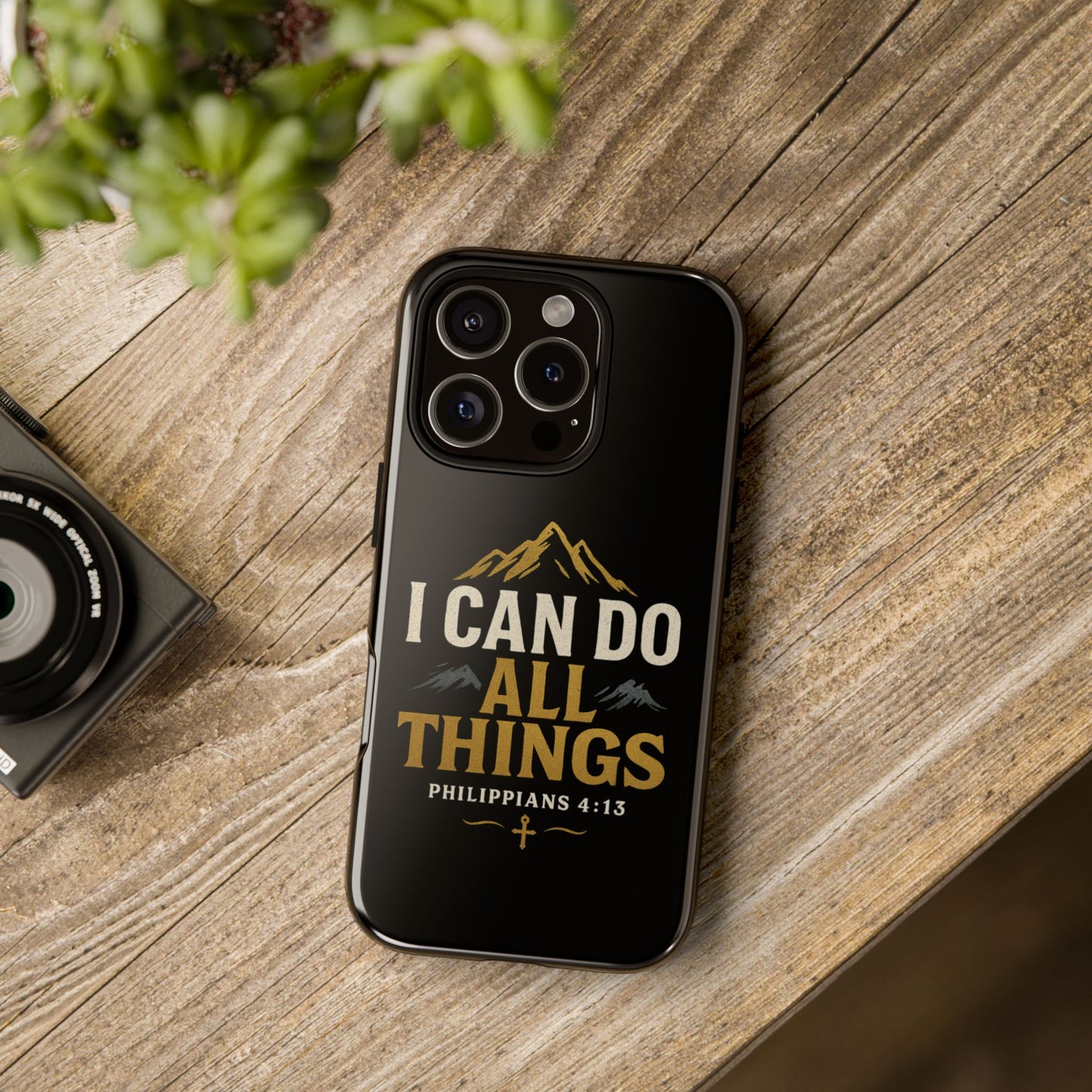 I Can Do All Things Phone Case, Inspirational Phone Cover, Christian Gift, Motivational Tech Accessory, Bible Verse Case, Tough Cases