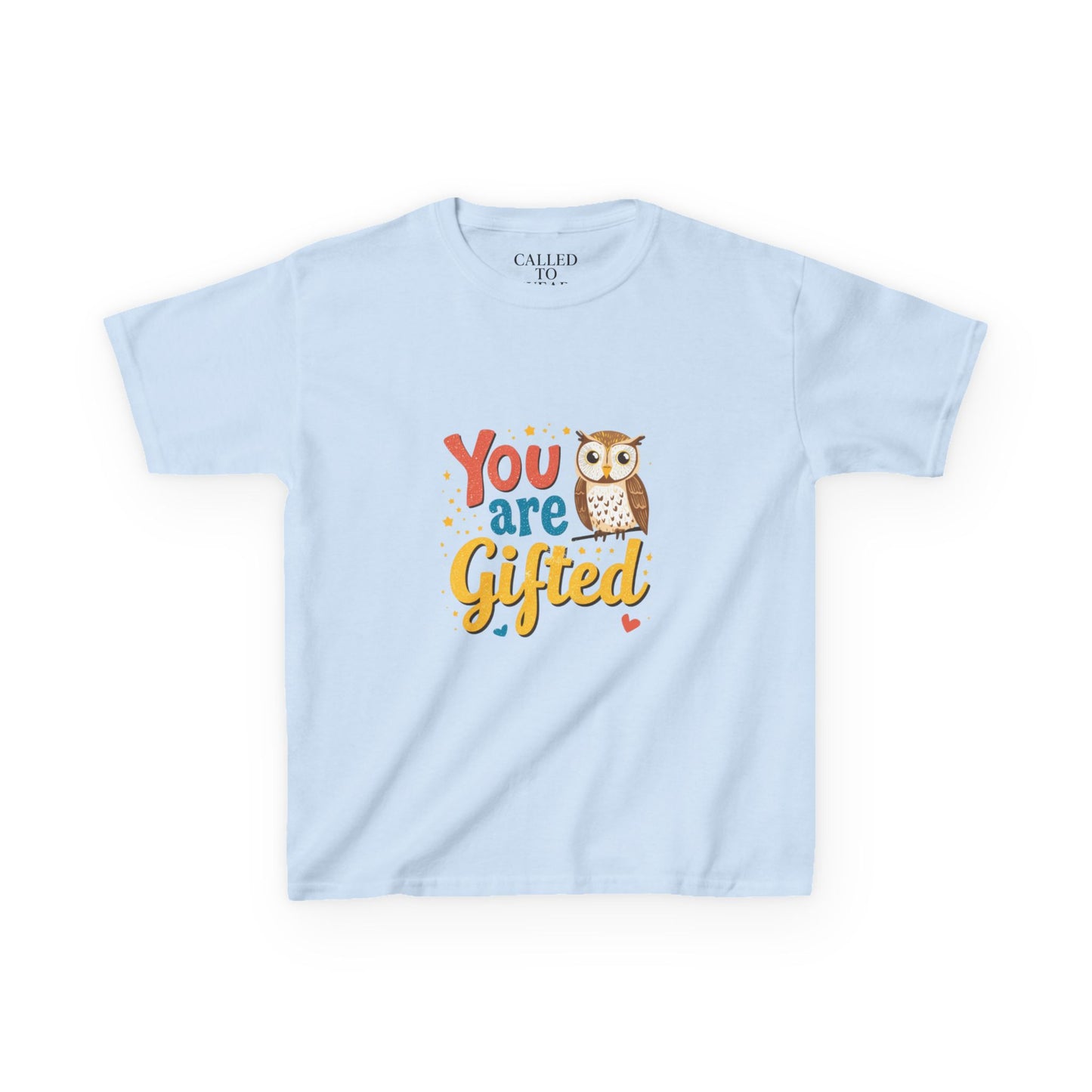 You Are Gifted Owl Kids Tee | Encouraging Children's Shirt