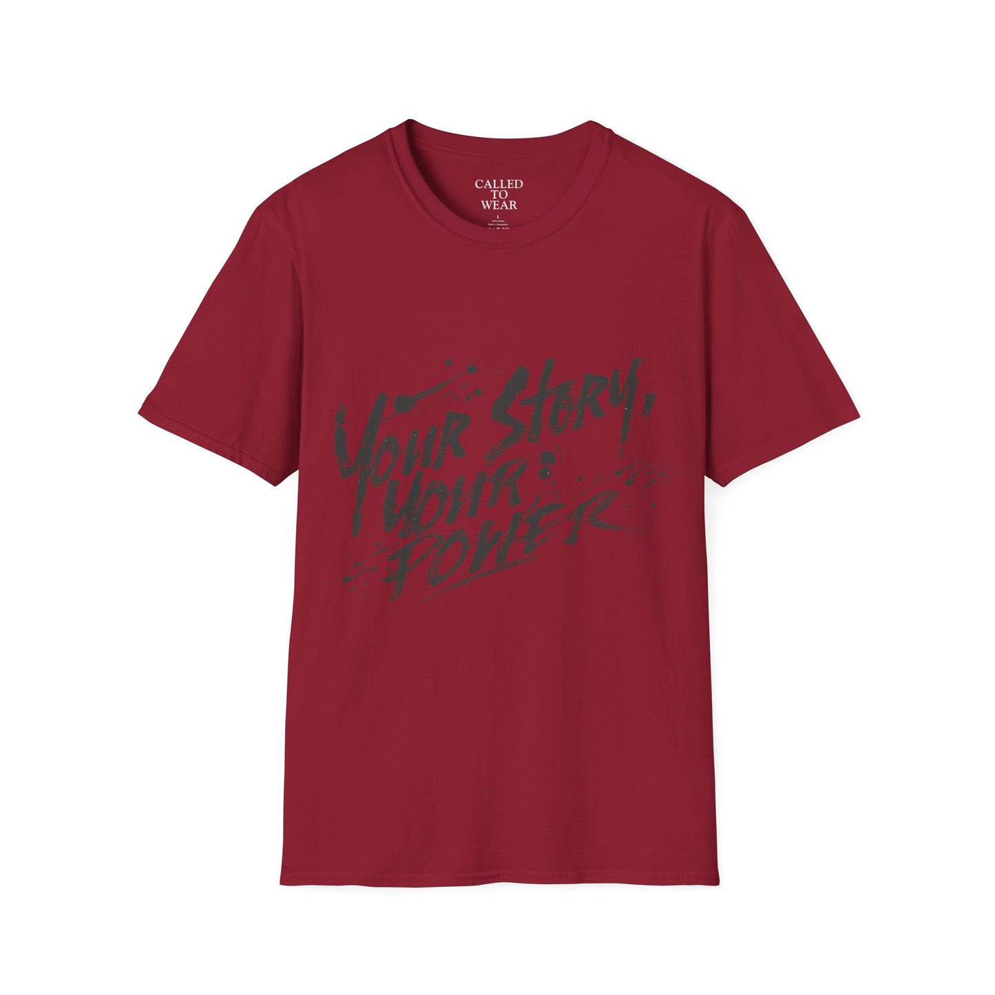 Your Story Your Power T-Shirt | Inspirational Script Typography