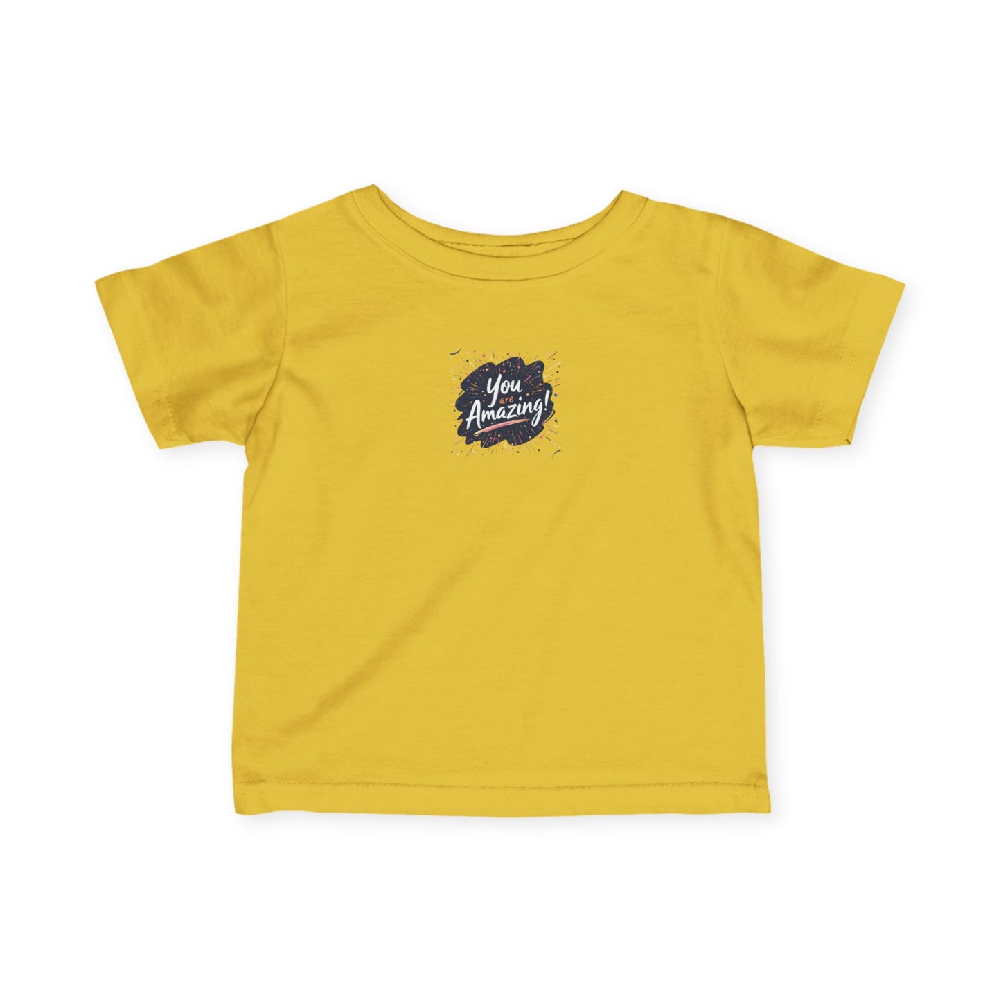 You Amazing brushstroke infant tee | hand-lettered script, soft cotton