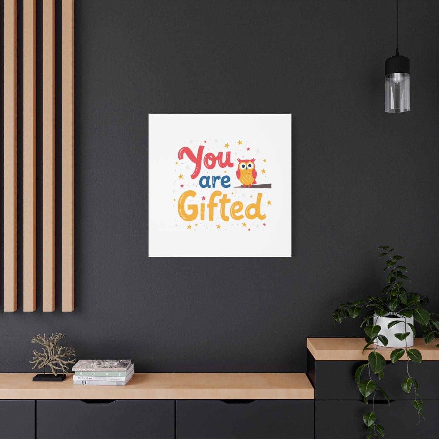 You Are Gifted Owl | Canvas
