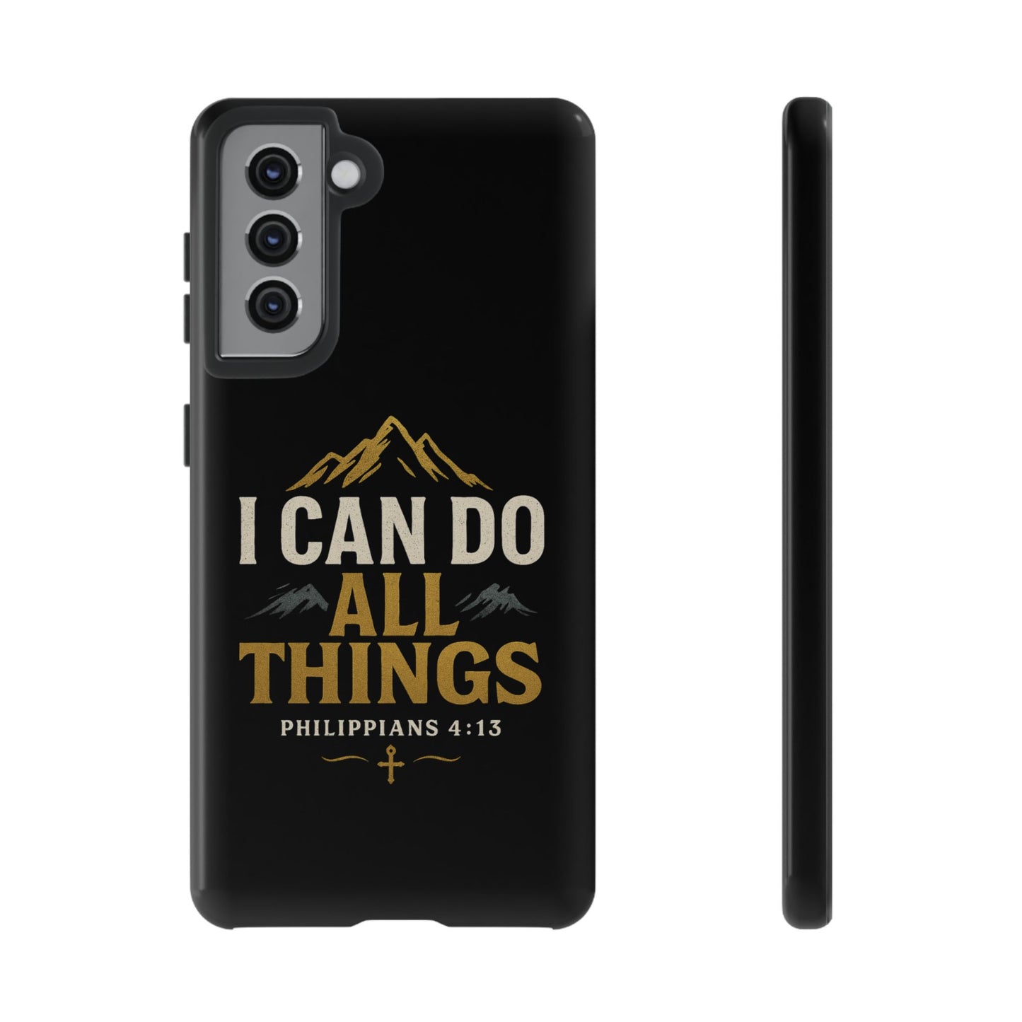 I Can Do All Things Phone Case, Inspirational Phone Cover, Christian Gift, Motivational Tech Accessory, Bible Verse Case, Tough Cases