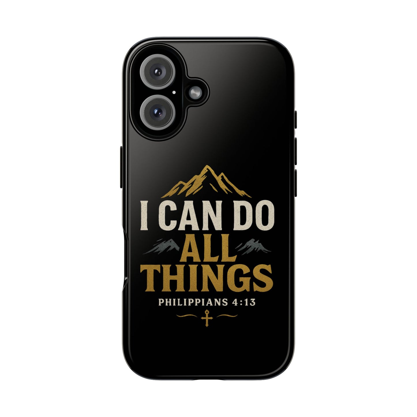 I Can Do All Things Phone Case, Inspirational Phone Cover, Christian Gift, Motivational Tech Accessory, Bible Verse Case, Tough Cases