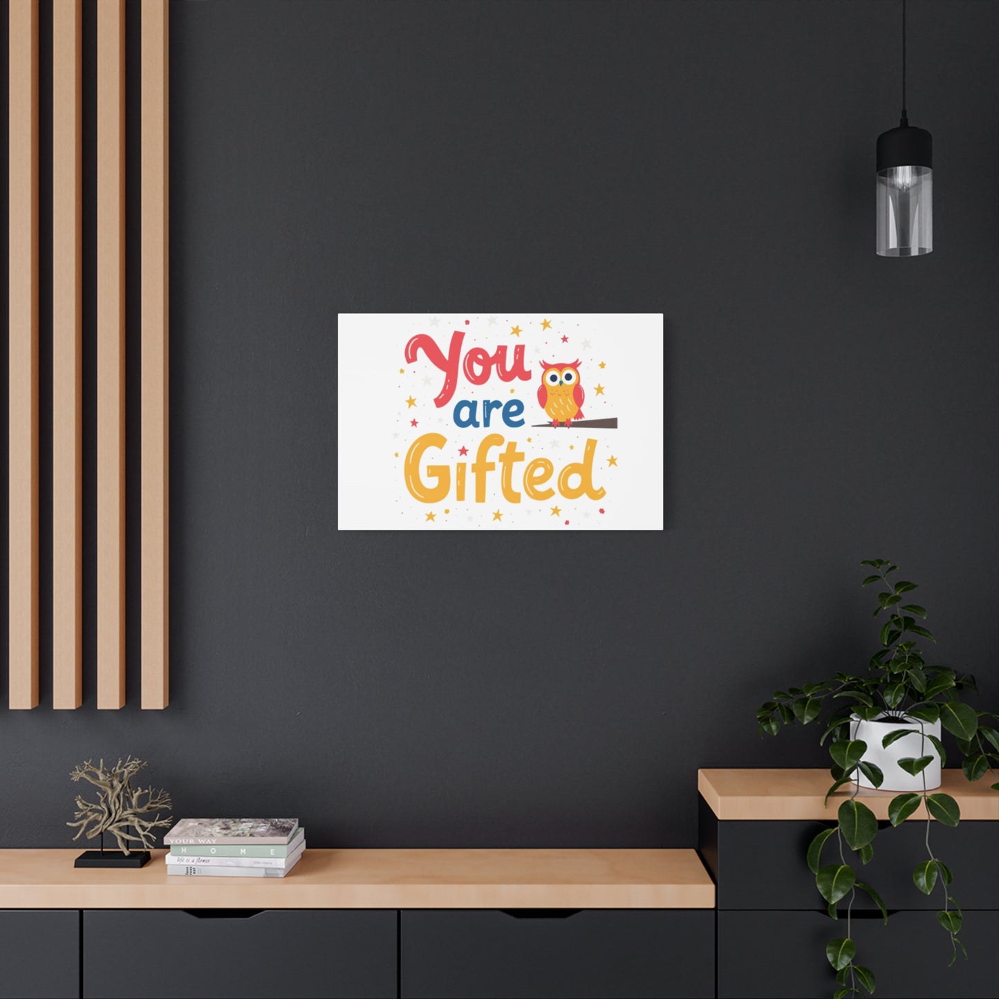You Are Gifted Owl | Canvas