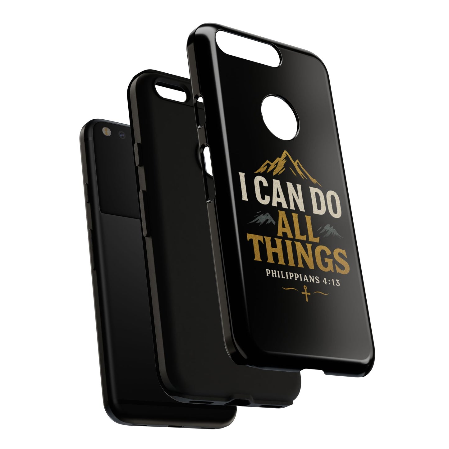 I Can Do All Things Phone Case, Inspirational Phone Cover, Christian Gift, Motivational Tech Accessory, Bible Verse Case, Tough Cases