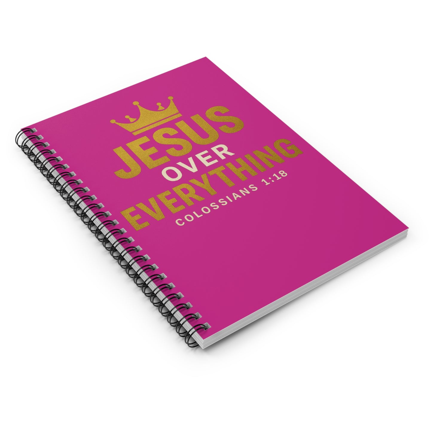 Inspirational Study Journal - Spiral Notebook