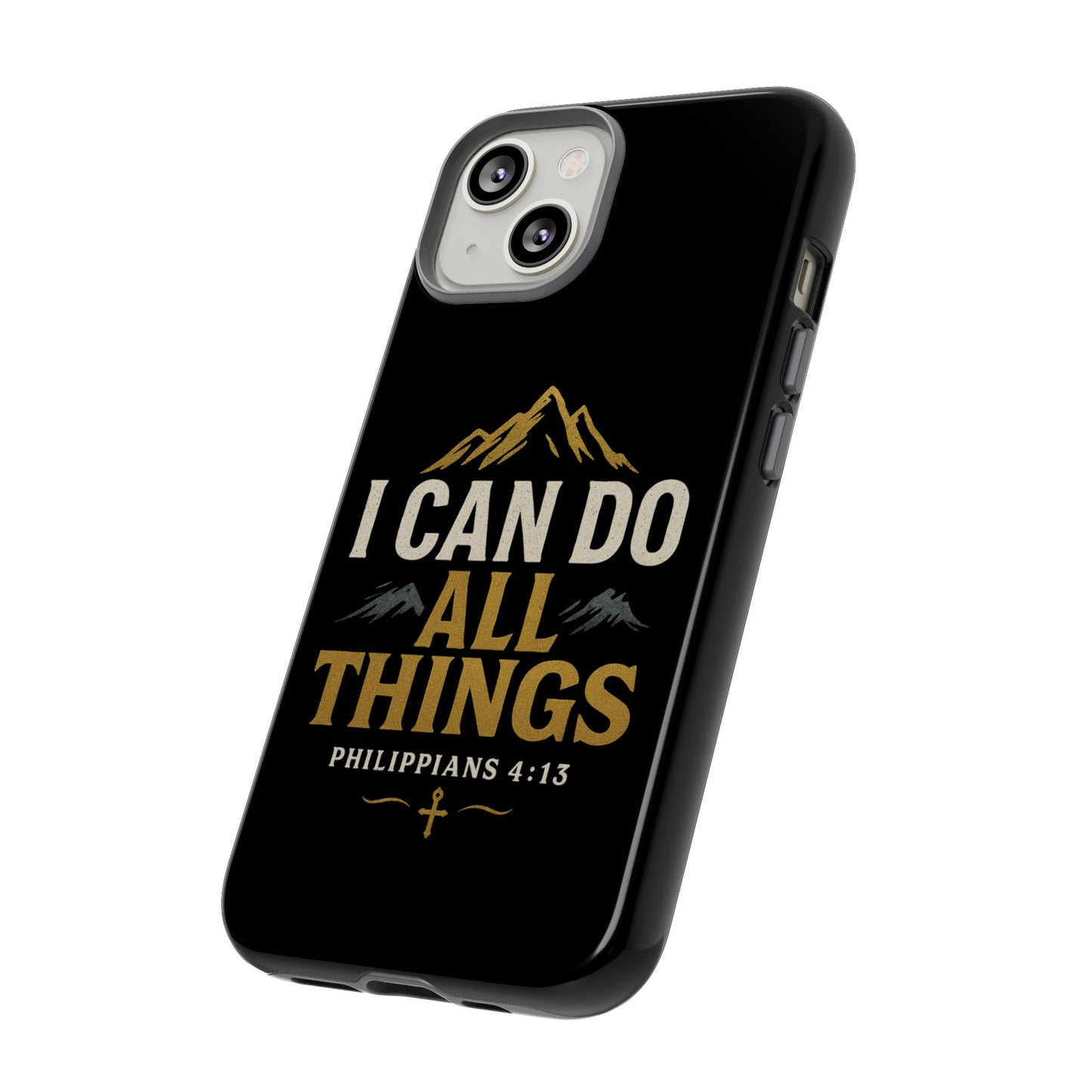 I Can Do All Things Phone Case, Inspirational Phone Cover, Christian Gift, Motivational Tech Accessory, Bible Verse Case, Tough Cases