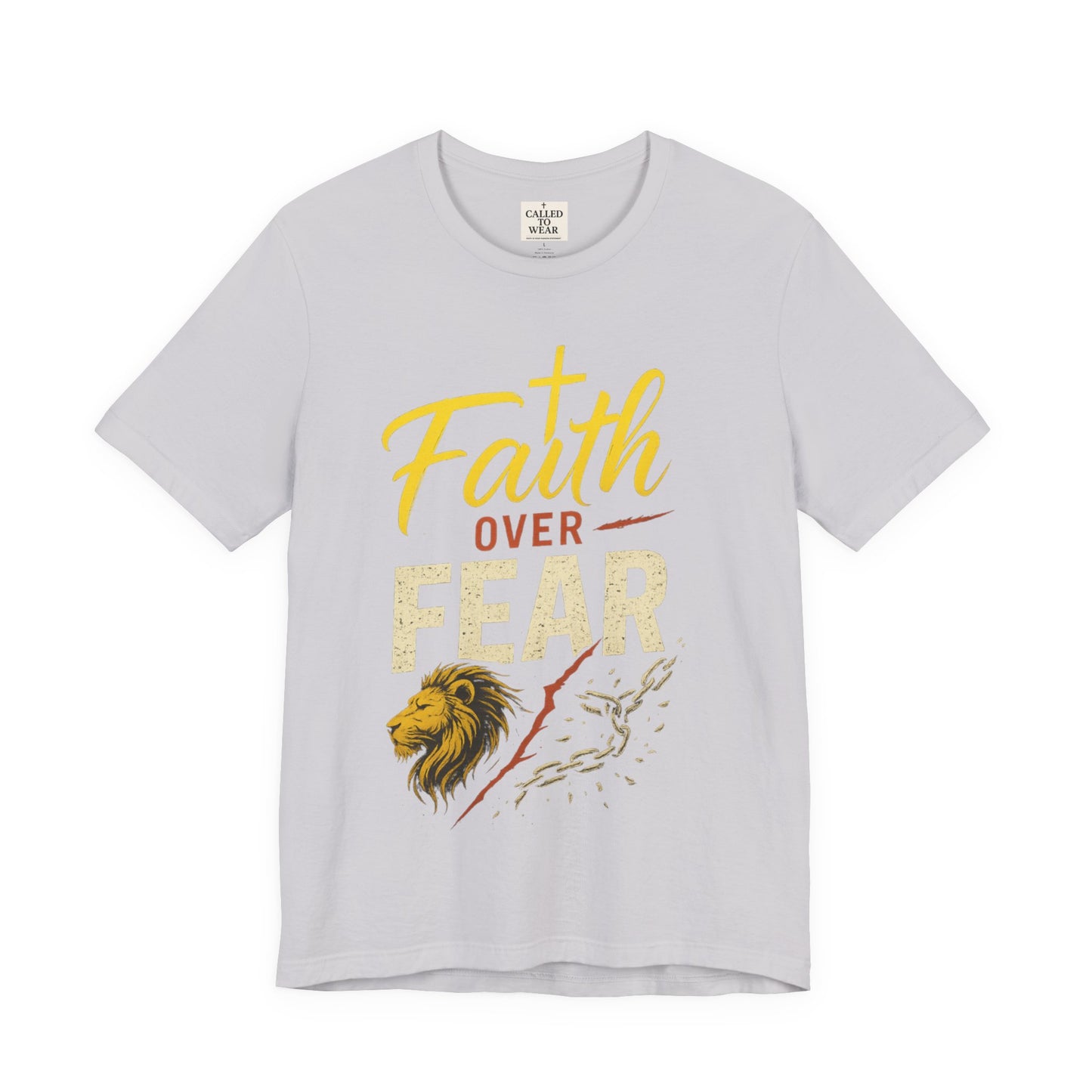 Faith Over Fear Unisex Tee - Inspirational Christian Apparel