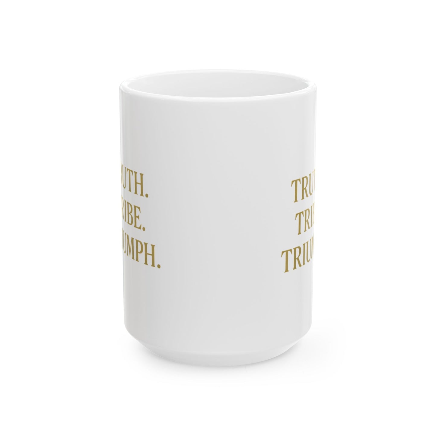Inspiring Ceramic Mug - Truth, Tribe, Triumph | Motivational Gift for Friends, Family, or Yourself | Coffee Lover, Inspirational [...]