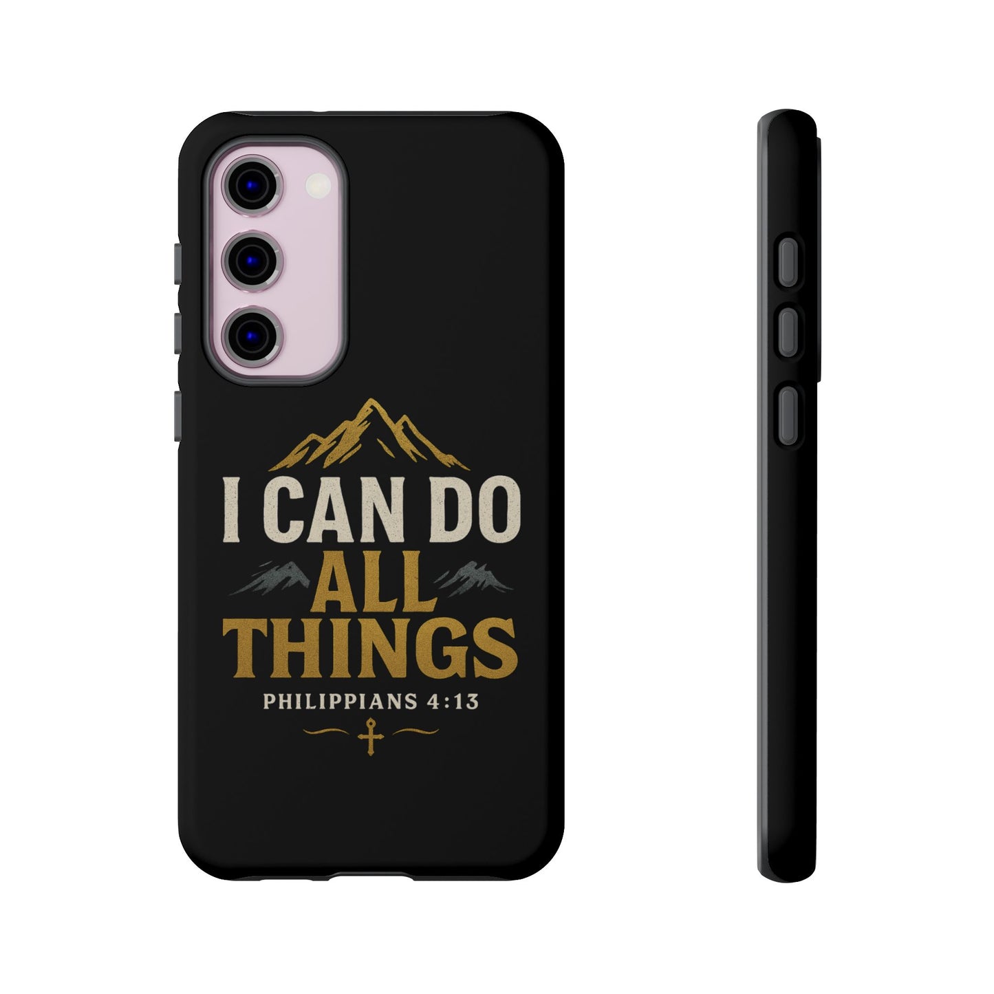 I Can Do All Things Phone Case, Inspirational Phone Cover, Christian Gift, Motivational Tech Accessory, Bible Verse Case, Tough Cases