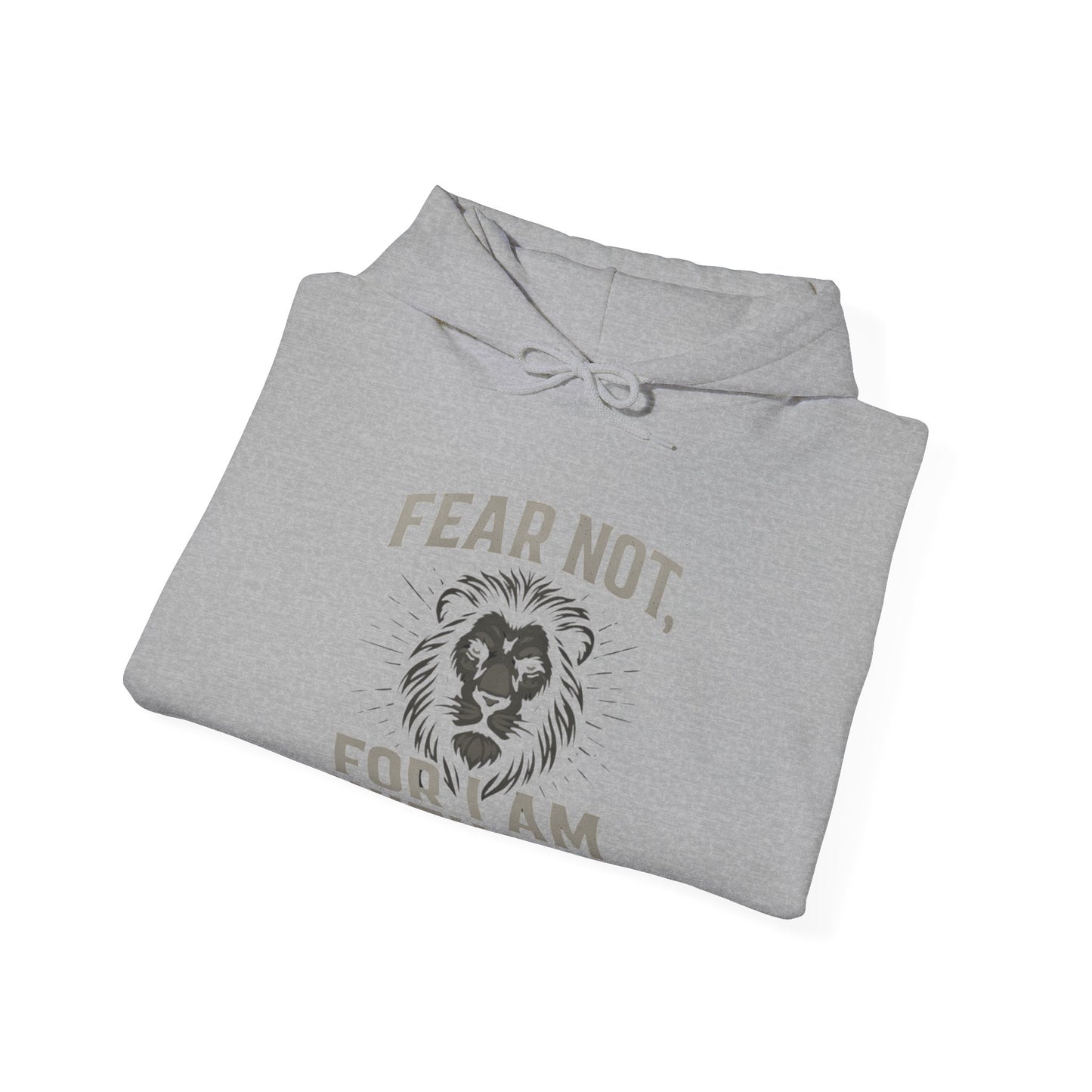Fear Not Hoodie - Unisex Heavy Blend Sweatshirt, Inspirational Gift, Cozy Apparel, Perfect for Everyday Wear, Bible Verse Clothing