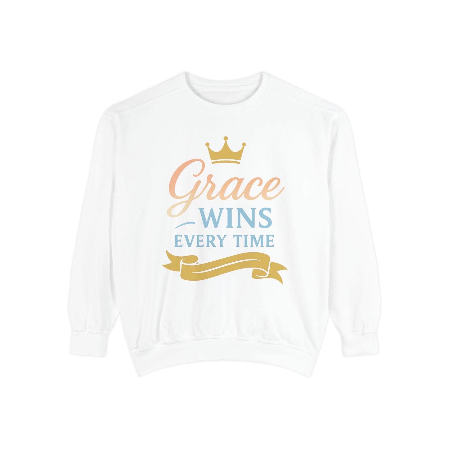Grace Wins Inspirational Sweatshirt