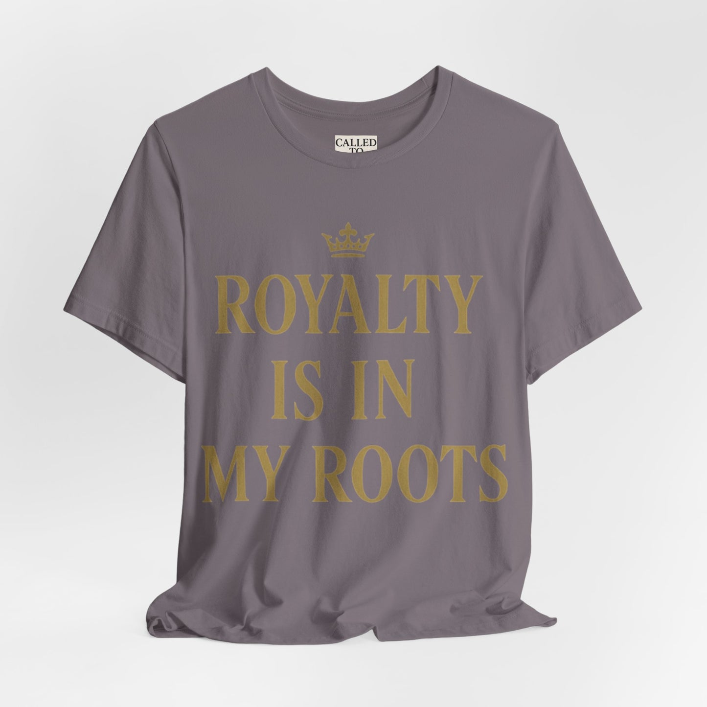 Royalty Roots Tee - Unisex Jersey Short Sleeve T-Shirt, Perfect for Family Gatherings, Casual Outings, Birthdays, Gifts