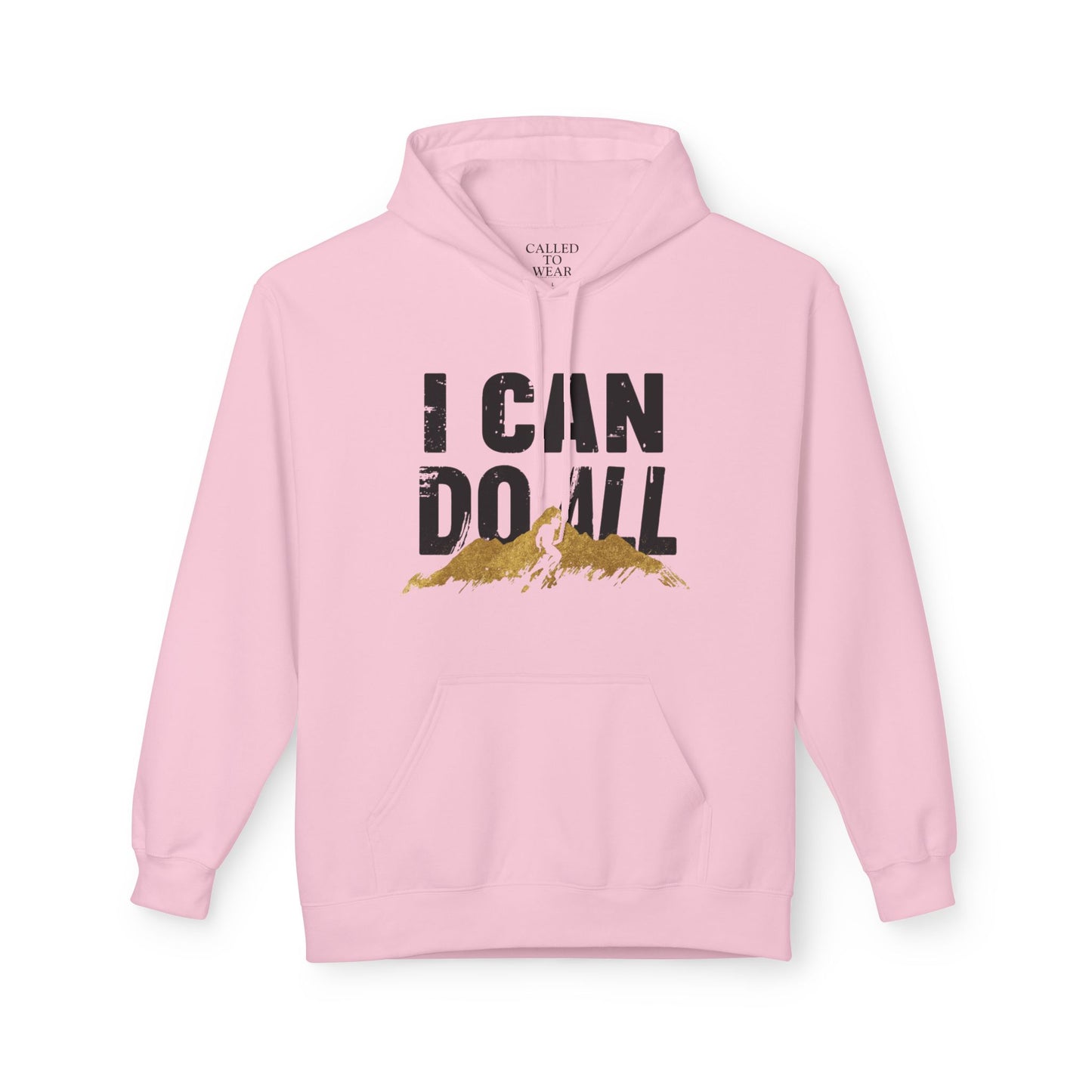 I Can Do All Mountain Hoodie | Inspirational Motivational Faith Apparel