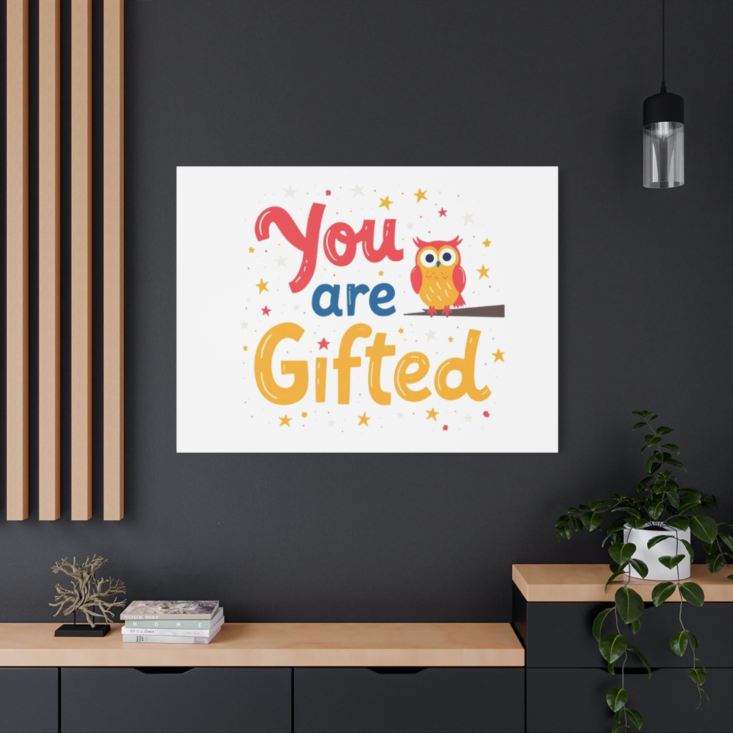You Are Gifted Owl | Canvas