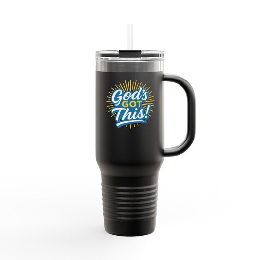 Inspirational Insulated Travel Mug, 40oz - Motivational Beverage Container for Daily Inspiration, Perfect Gift, God’s Got This, [...]