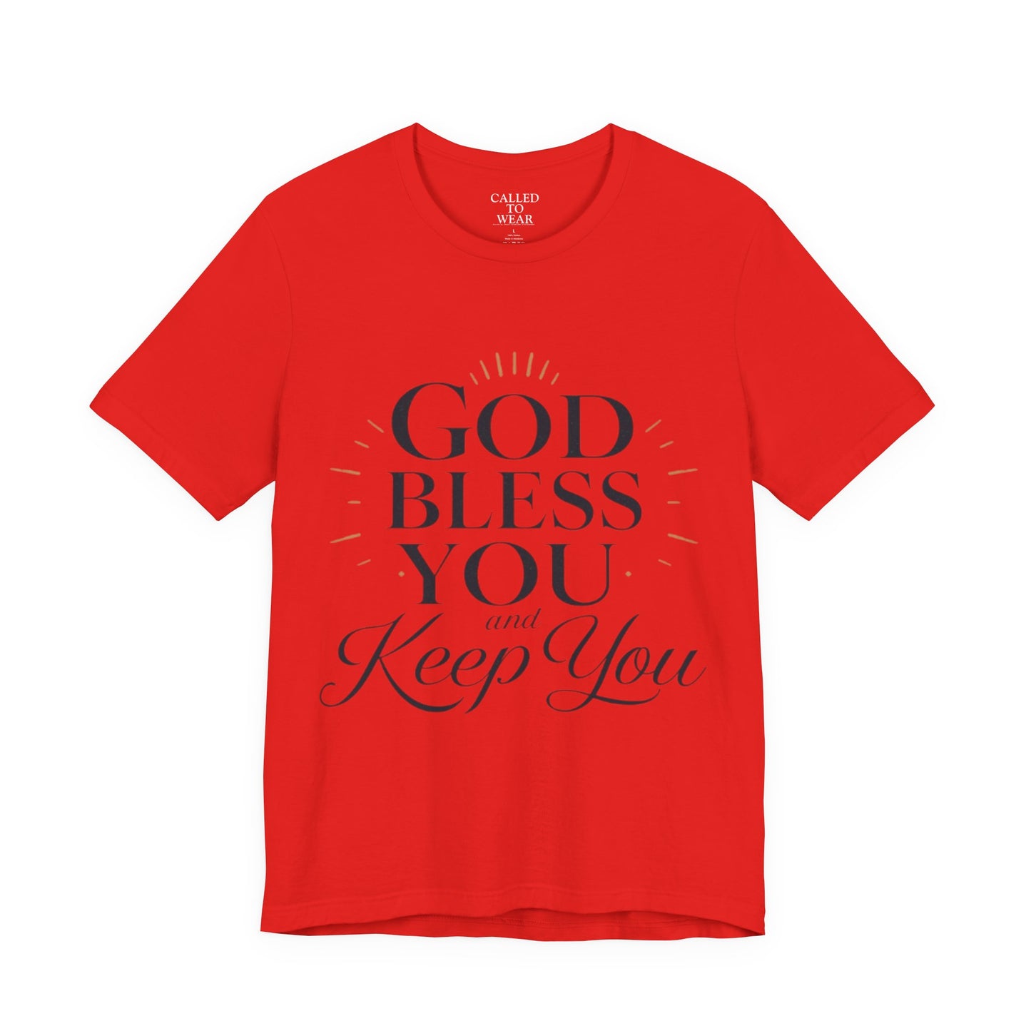 God Bless You and Keep You T-Shirt | Faith-Based Scripture Tee