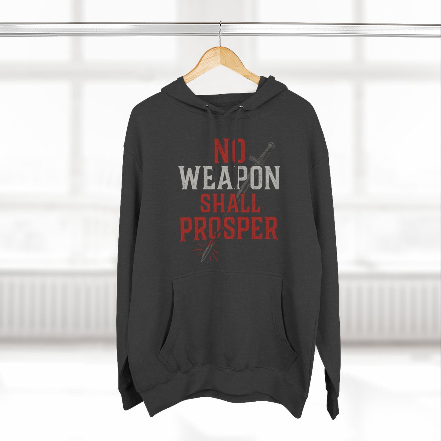 Fleece Hoodie Empowering Inspirational Gift for Teens, Faith-Based Apparel