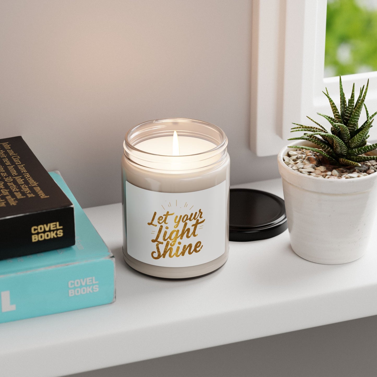 Let Your Light Shine Candle | Soy Jar Candle 9oz