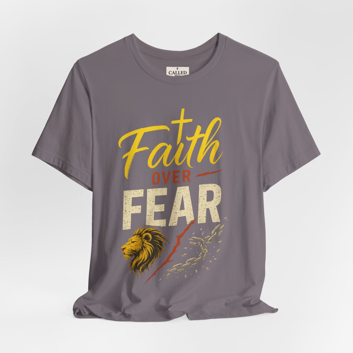 Faith Over Fear Unisex Tee - Inspirational Christian Apparel