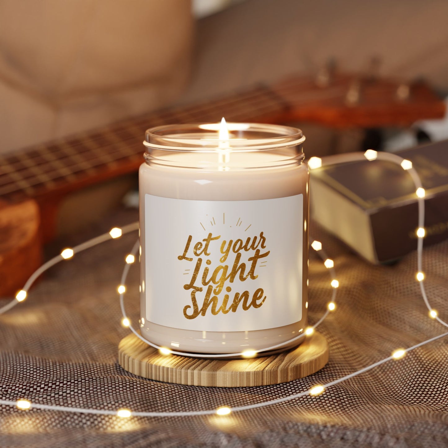 Let Your Light Shine Candle | Soy Jar Candle 9oz