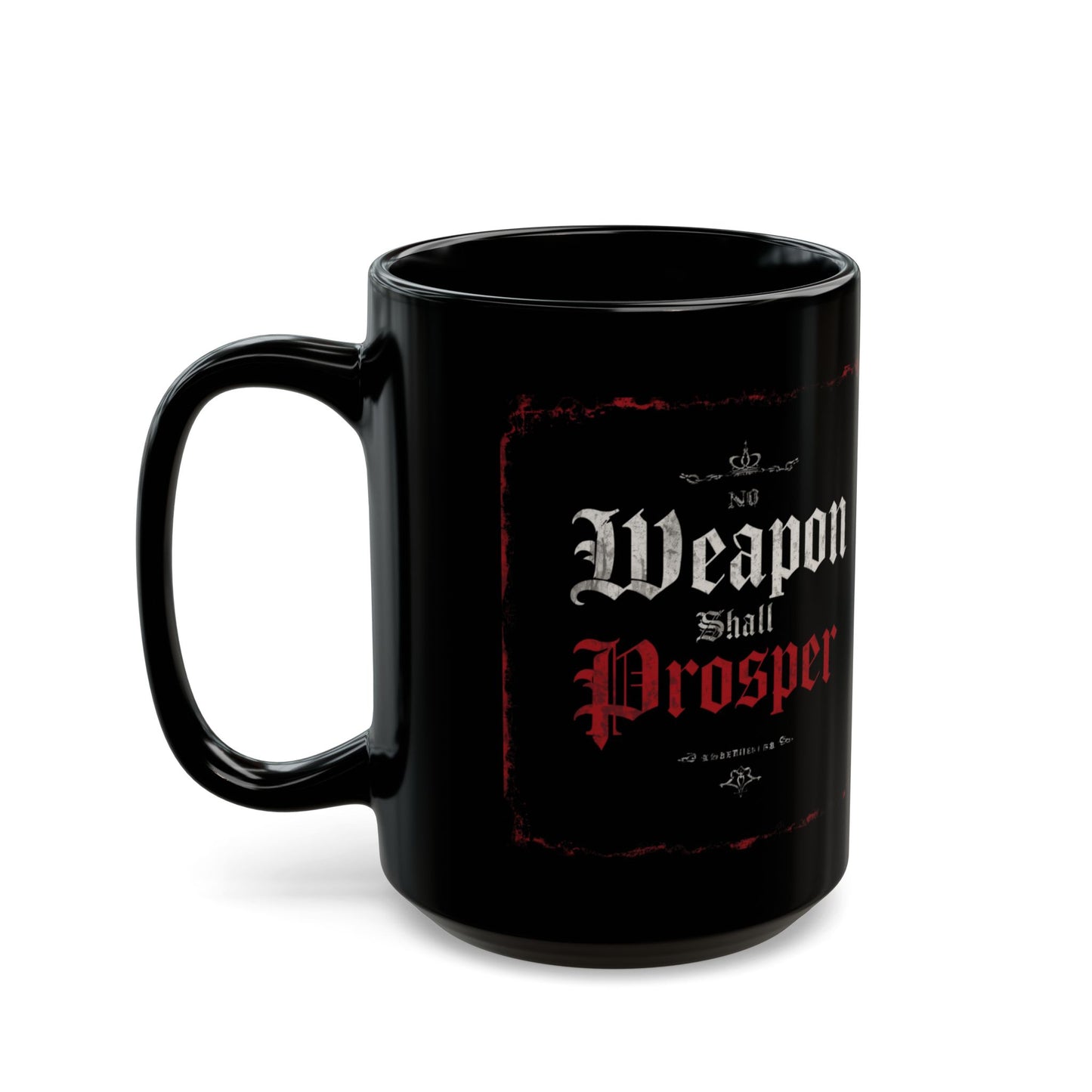Custom Black Ceramic Mug | Personalized Photo or Logo Coffee Tea Cup