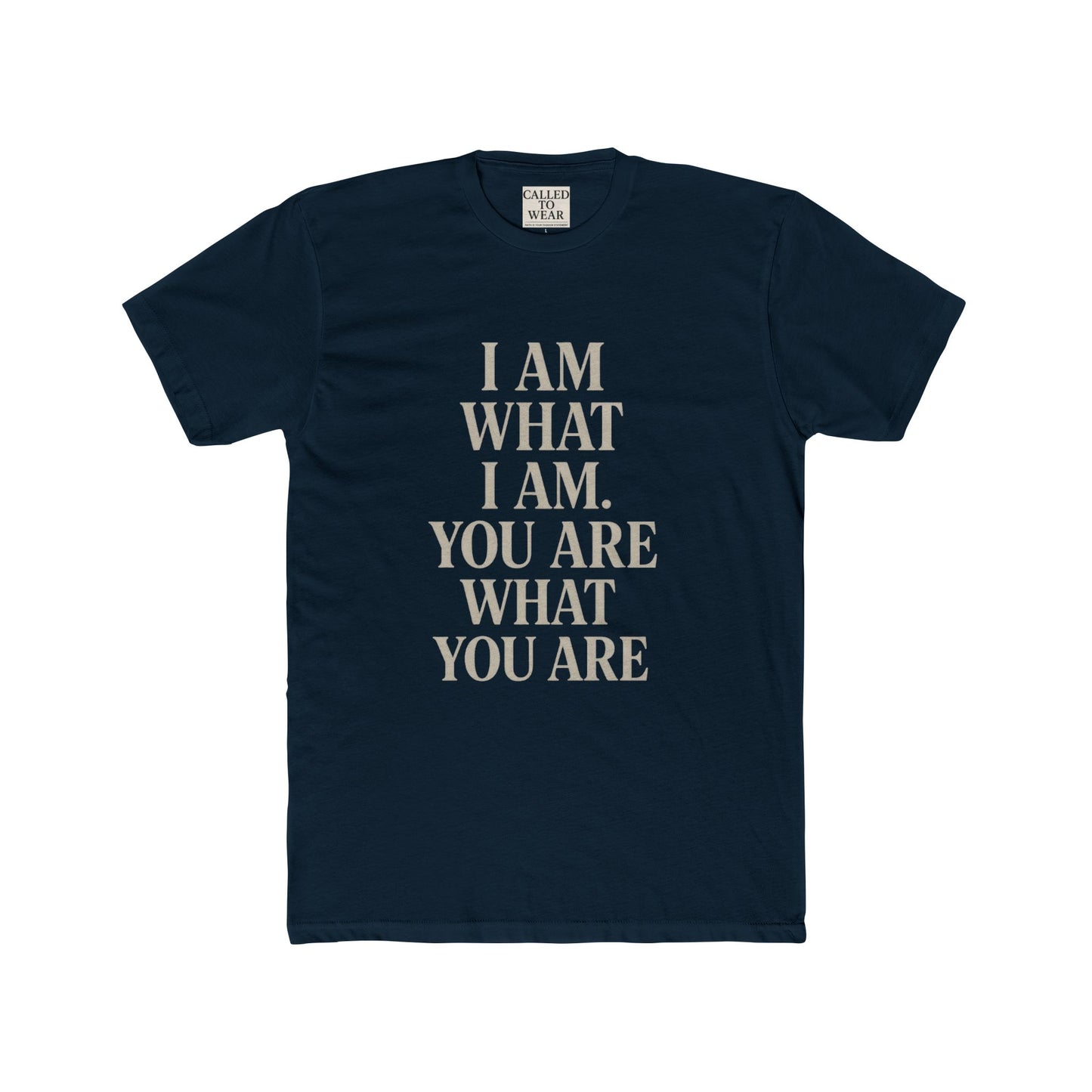 Unisex Cotton Crew Tee