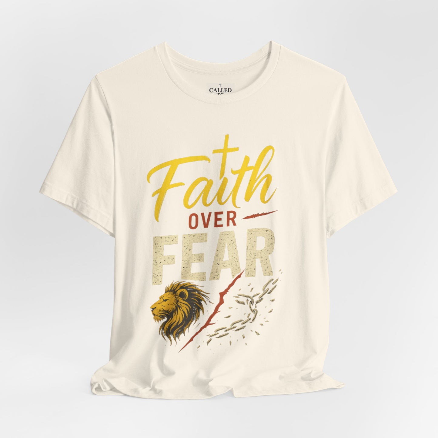 Faith Over Fear Unisex Tee - Inspirational Christian Apparel