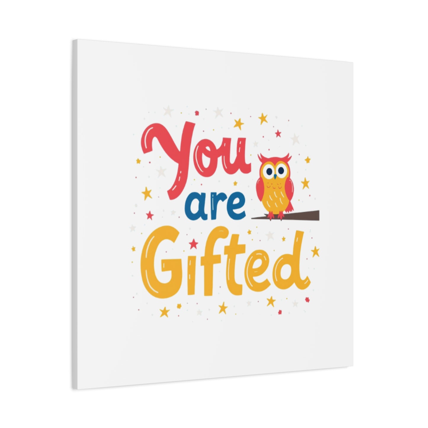 You Are Gifted Owl | Canvas