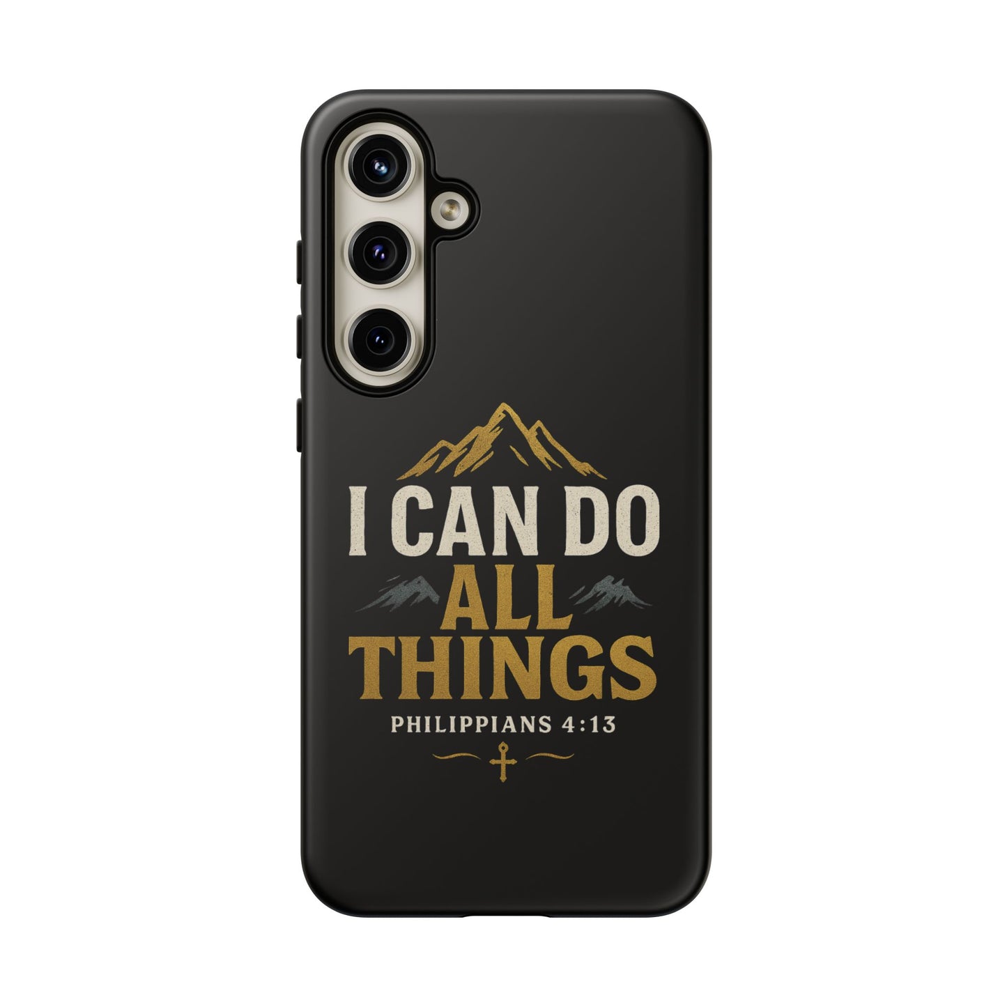 I Can Do All Things Phone Case, Inspirational Phone Cover, Christian Gift, Motivational Tech Accessory, Bible Verse Case, Tough Cases