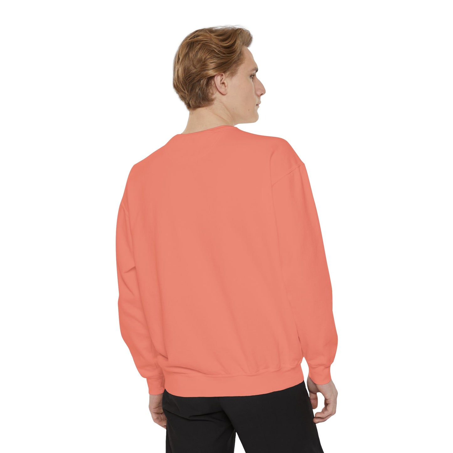 Transformational Unisex Sweatshirt, Inspirational Garment-Dyed Sweater, Motivational Apparel, Gift for Self-Improvement, Cozy Casual Wear