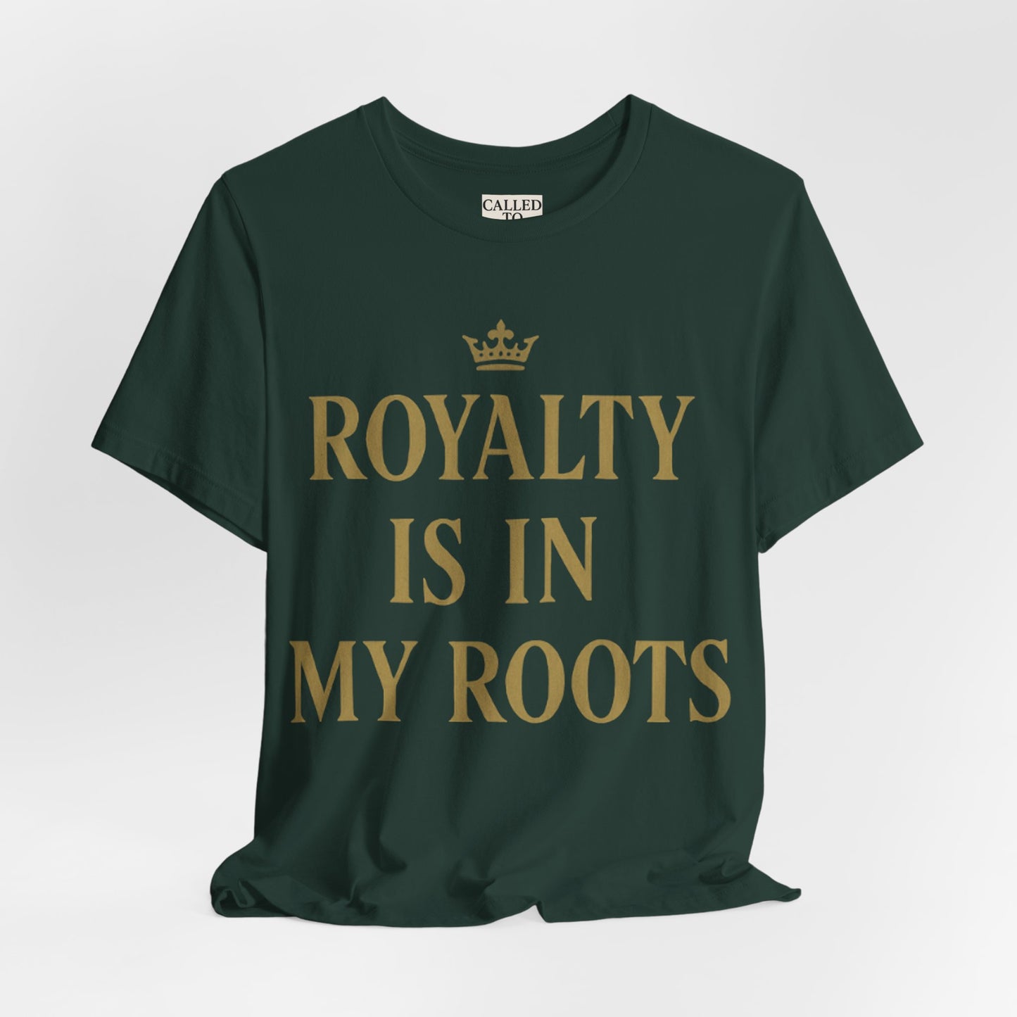 Royalty Roots Tee - Unisex Jersey Short Sleeve T-Shirt, Perfect for Family Gatherings, Casual Outings, Birthdays, Gifts