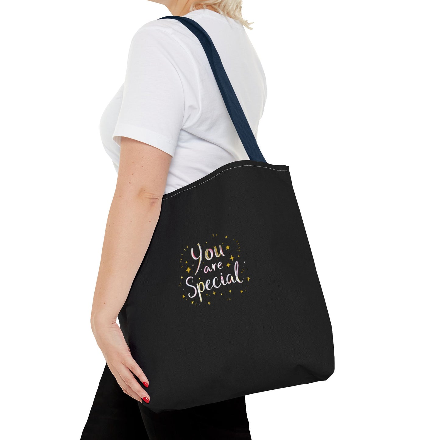 You Are Special Tote Bag | Inspirational Typography, Dotted Accent