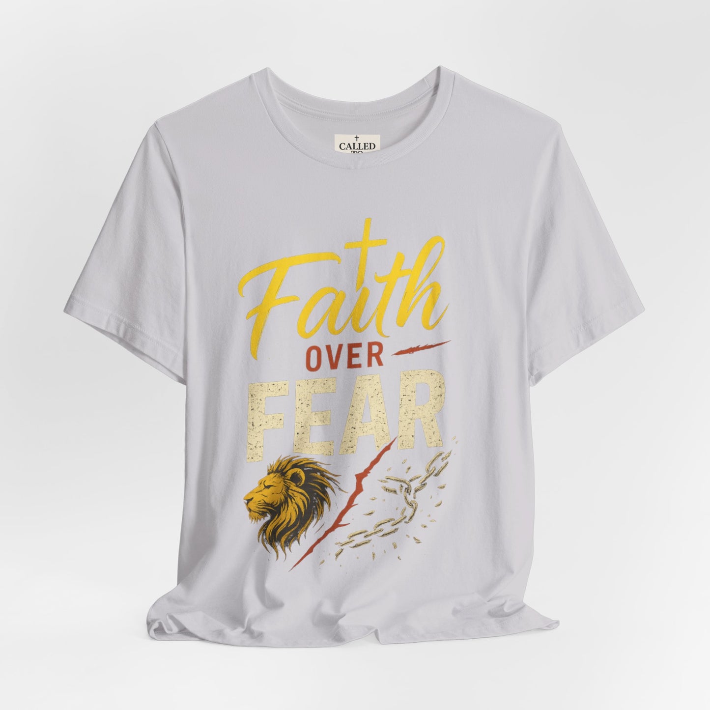 Faith Over Fear Unisex Tee - Inspirational Christian Apparel