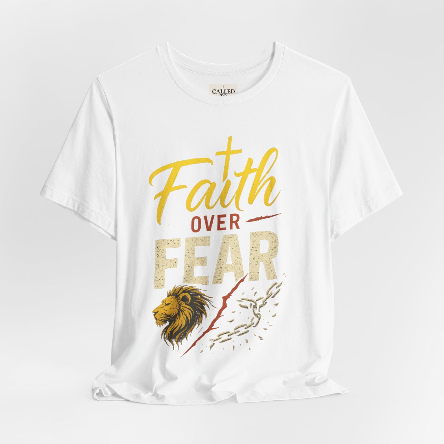 Faith Over Fear Unisex Tee - Inspirational Christian Apparel