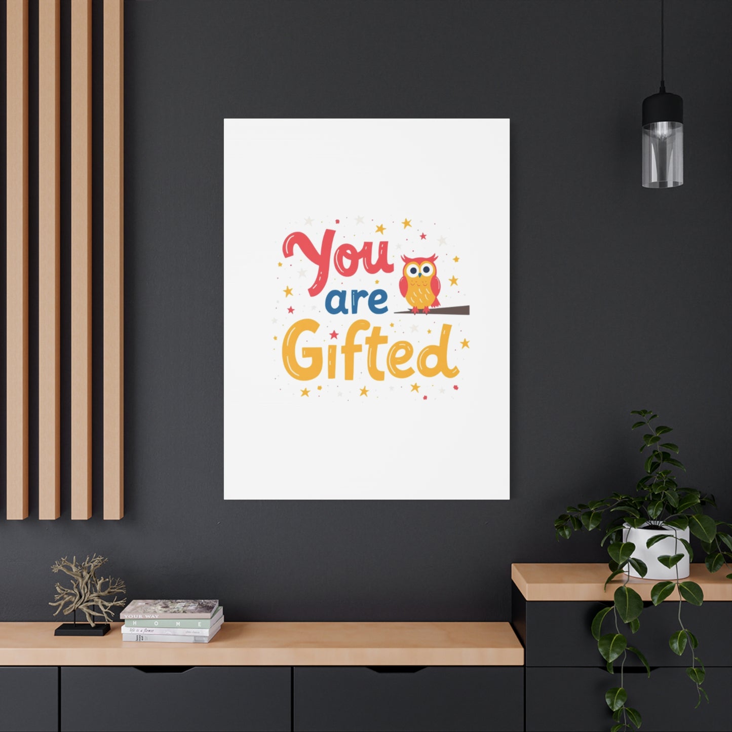 You Are Gifted Owl | Canvas