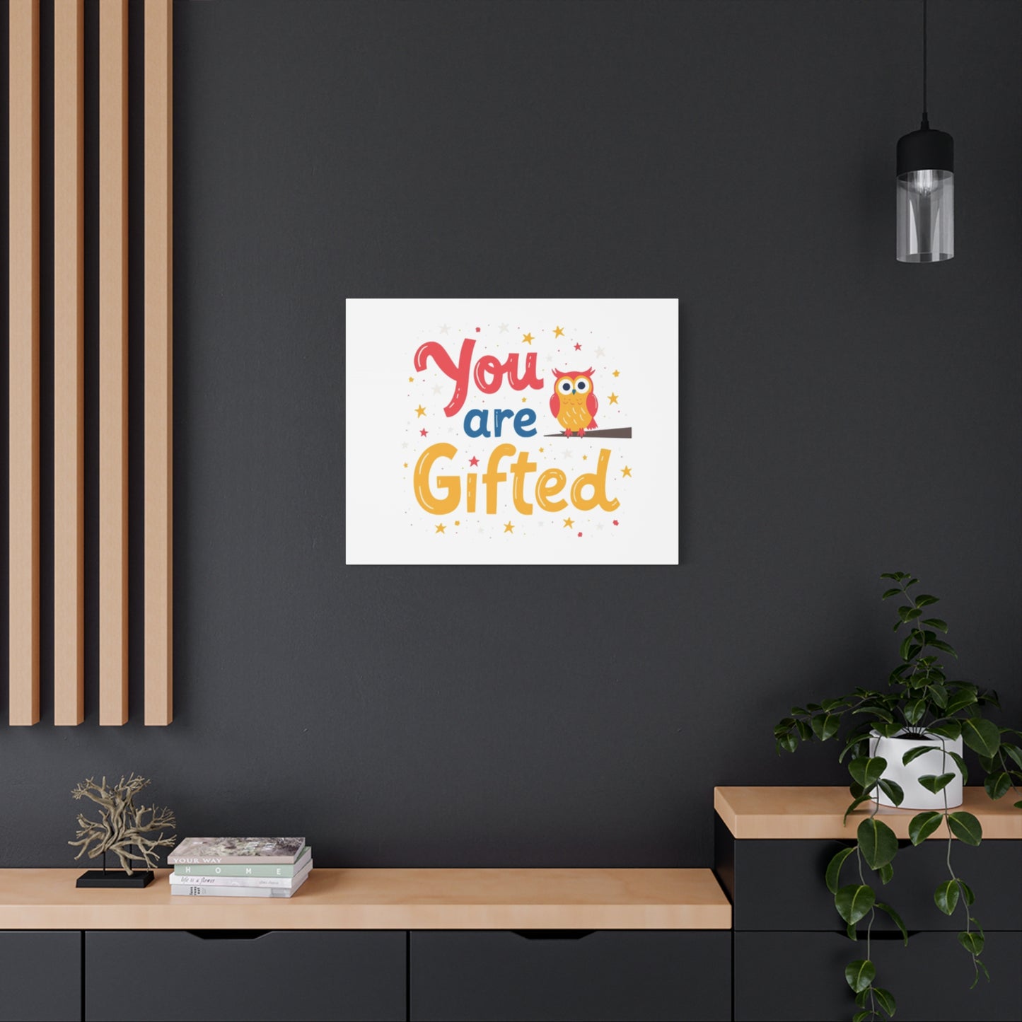 You Are Gifted Owl | Canvas