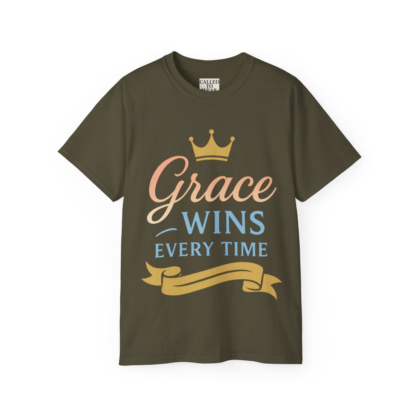 Grace Wins Inspirational Unisex Tee