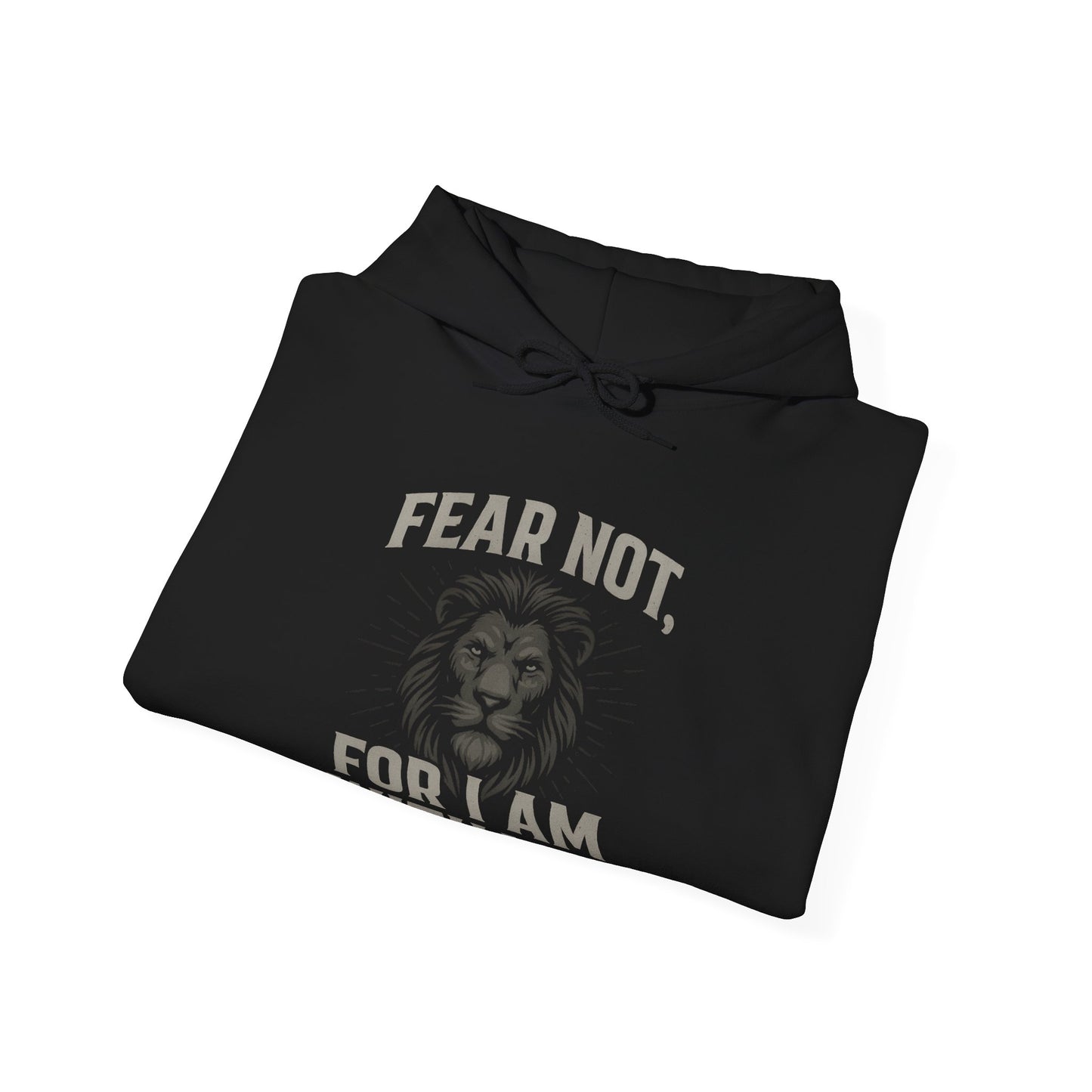 Fear Not Hoodie - Unisex Heavy Blend Sweatshirt, Inspirational Gift, Cozy Apparel, Perfect for Everyday Wear, Bible Verse Clothing